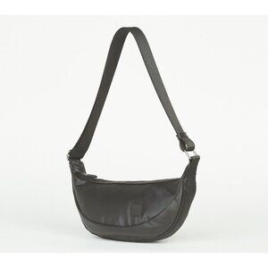 IHKWIP Crescent Sling Crossbody Metallic Black bag A655259